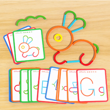 Lade das Bild in den Galerie-Viewer, Bauen&Mehr™️- Montessori Stäbchen & Ringe Set