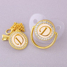 Lade das Bild in den Galerie-Viewer, Diamant Schnuller mit Kette