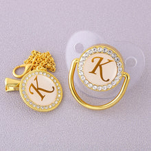 Lade das Bild in den Galerie-Viewer, Diamant Schnuller mit Kette