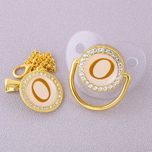 Lade das Bild in den Galerie-Viewer, Diamant Schnuller mit Kette