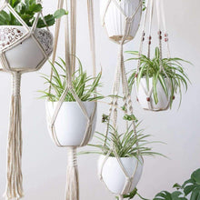 Lade das Bild in den Galerie-Viewer, Macramé Handmade Plant Hangers - Set