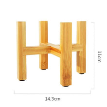 Lade das Bild in den Galerie-Viewer, Wooden Plant Pot Stand