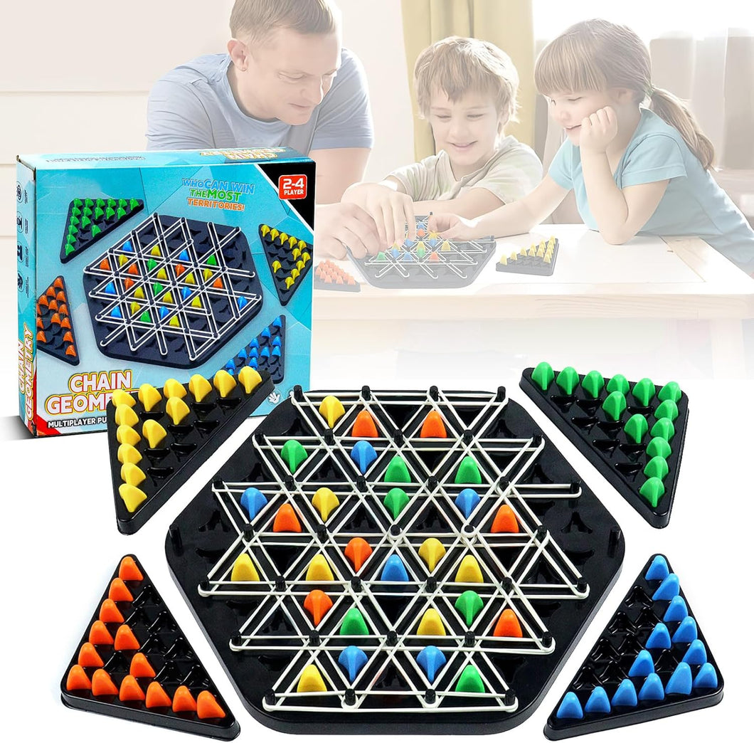 Dreieck-Taktik™️ – Familienspiel für Strategie
