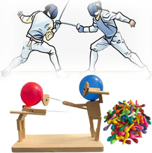 Lade das Bild in den Galerie-Viewer, BallonBerserker™️ - Handgefertigte hölzerne Kämpferpuppen
