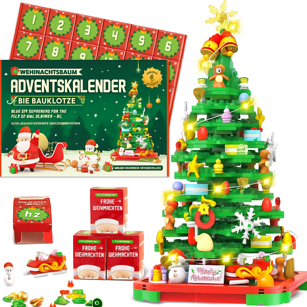 Baum-Bau Weihnachts-Countdown™ – Adventskalender