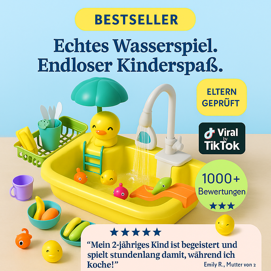 KleineLerner™️ – Wasser-Spielstation
