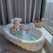 Load image into Gallery viewer, TravelTots Tub™ - Self inflating baby bath
