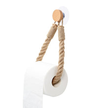 Lade das Bild in den Galerie-Viewer, Hemp Rope Toilet Paper Holder
